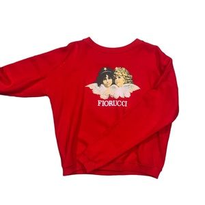 Fiorucci Angels Sweatshirt - Red👼🏻♥️